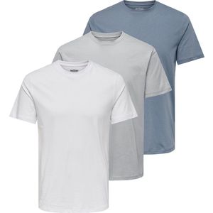Only & Sons Heren t-shirt 3 pack MAX