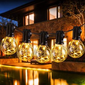 Sfeerverlichting Lichtsnoeren buiten - 11.7M G40 lichtketting IP65 waterdicht - tuin lichtketting warm wit - terras deco