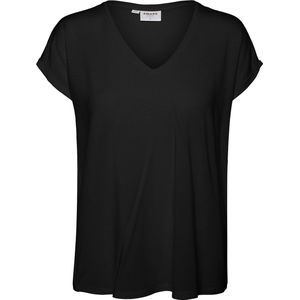 VERO MODA VMAYA SS V-NECK TEE VMA NOOS CURVE Dames T-shirt - Maat S-42/44