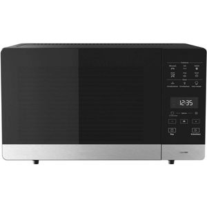Solene Combi Magnetron - Combi Magnetron Vrijstaand - Timer en Automatische Programma's - Met Grill En Heteluchtfunctie - Compact, Stijlvol En Efficiënt - Veelzijdig Inzetbaar - Tijdloos Design - RVS/Zwart/Zilver