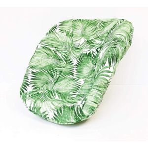 Stokke Tripp Trapp Newborn Cover Nieuwmodel in stof leafs groen