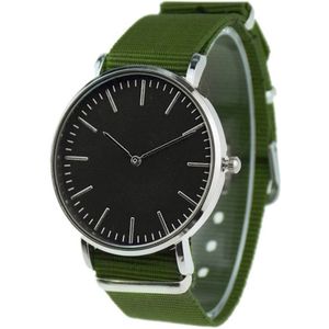 Dexx Green Horloge - Groen | Ø 38 mm | Nylon Band | Fashion Favorite