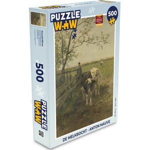 Puzzel De melkbocht - Anton Mauve - Legpuzzel - Puzzel 500 stukjes