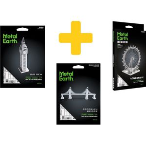Metal Earth modelbouw voordeelpakket gebouwen Engeland