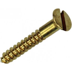 Mack Messing Houtschroef 12 stuks 3,0 x 20 mm