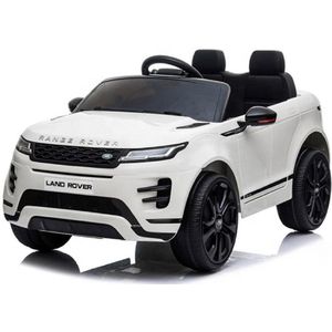 Range Rover Evoque Elektrische Kinderauto Accu Auto met Bluetooth en Afstandsbediening (Wit)