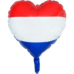 Boland - Folieballon Hart Holland - Multi - Hartjes ballon