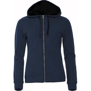 Clique Classic Hoody Full Zip Women 021045 - Dark Navy - L