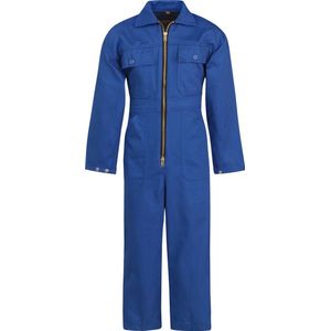 STØRVIK Nicky Kinderoverall 100% Katoen - Jongens & Meisjes - Overall Kinderen - Maat 152 - Blauw