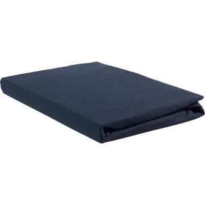 Beddinghouse Jersey - Hoeslaken - Lits-jumeaux - 180 x 220 - Marine Blauw