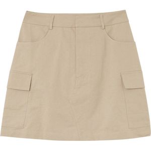 Beige korte cargo rok Mariah - Grace & Mila