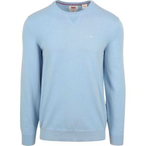 Levi's Chambray Sweater Lichtblauw - Maat S - Heren - Sweaters