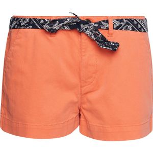 Superdry Vintage Chino Hot Short Dames Broek - Koraal - Maat S