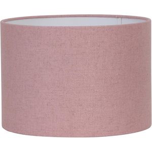 Light & Living Cilinder Lampenkap Livigno - Roze - Ø30x21cm - voor Tafellampen, Hanglampen