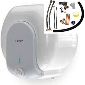 Elektrische close-up boiler 15 liter met montageset, onderuitloop, Tesy UP 15 L