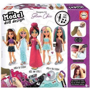 Pop My Model Doll Design Glam-Chic Educa