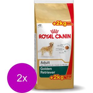 Royal Canin Golden Retriever Adult - Hondenvoer - 2 x 12+2 kg Bonusbag