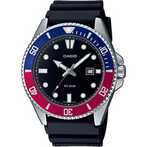 Casio Collection MDV-107-1A3VEF Herenhorloge 44,2 mm - Zwart