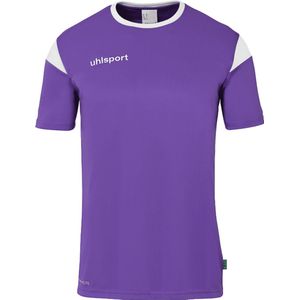 Uhlsport Squad 27 Shirt Korte Mouw Kinderen - Paars / Wit | Maat: 116