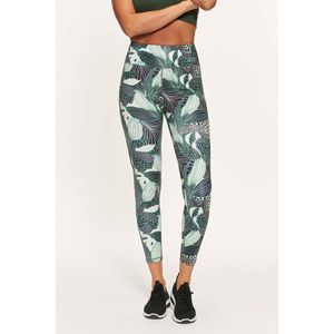 Active panther lola leaves high waist legging in de kleur groen. Dames Legging met Hoge Taille voor Vrouwen - Boterachtig Zacht Niet Transparante Legging Voor Buikcontrole, Plus-maat Workout Gym Yoga Rekbare Broek