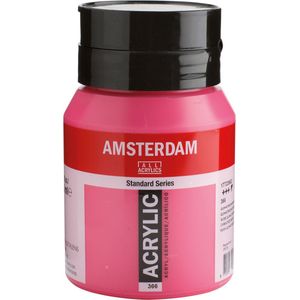 Amsterdam Standard Series Acrylverf - 500 ml 366 Quinacridone Roze