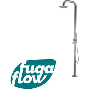 FugaFlow Cercal buitendouche – Tuindouche – Regendouche - RVS 316 – RVS geborsteld