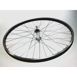 Bikefun Voorwiel 24x1.75 alu zwart
