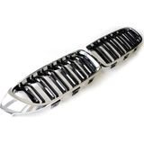 Sportieve Grille geschikt voor BMW 4-Serie F32, F33, F36 en F80 (M3) dubbele spijl zwart / chroom