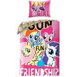 My Little Pony Dekbedovertrek Friendship - Eenpersoons - 140 x 200 cm - Katoen