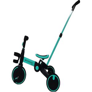 Mobiclinic Chase - 5 in 1 driewieler - Evolutionair - Verstelbaar stuur - Max 25 kg - Lichtgewicht - 1,5 jaar - 5 jaar Blauw