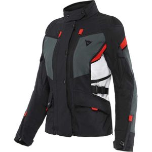 Dainese Carve Master 3 Lady Gore-Tex Jacket Black Ebony Lava Red 44 - Maat - Jas