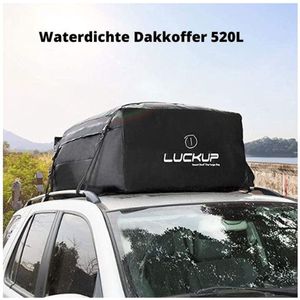 Dakkoffer - Opvouwbare Dakkoffer - Bagagebox voor Auto - Daktas - Waterdichte Dakkoffer - 520 Liter - 116 x 50 x 90 centimeter