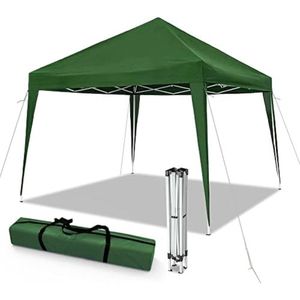 Pop up partytent - Partytent opvouwbaar - Vouwtent - 300 x 300 x 250 cm - 10 kg - Groente