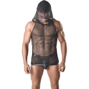 ANAIS MEN - ARES HOODED T-SHIRT XL | EROTISCHE HEREN ONDERGOED
