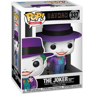 Pop Heroes: Batman 1989 - The Joker With Hat Funko Pop #337