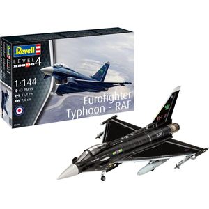 1:144 Revell 03796 Eurofighter Typhoon - RAF - Straaljager Plastic Modelbouwpakket