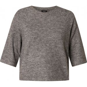 YEST Ola Tops - Dark Grey/Melange - maat 46