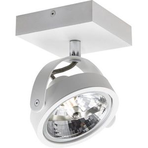 Plafondlamp Wajer 1L Wit - 1x G9 LED 3,5W 2700K 350lm - IP20 - Dimbaar > spots verlichting led wit | opbouwspot led wit | plafondlamp wit | spotje led wit | led lamp wit