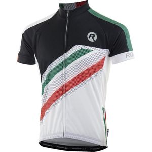 Rogelli Rogelli Team 2.0 Fietsshirt - Korte Mouwen - Heren - Wit - Maat 3XL