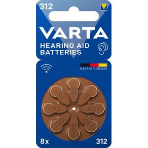 Varta 4043752393712 huishoudelijke batterij Wegwerpbatterij 312 Zink-lucht