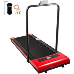 Loopband met leuning - Onder bureau - Inklapbaar - Hometrainer voor thuis - Fitnessapparaat elektrisch - Digitaal LED Display