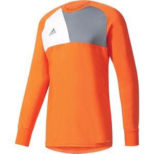 adidas Assita 17 GK Jersey Keepersshirt Junior Sportshirt - Maat 116  - Unisex - oranje/grijs/wit