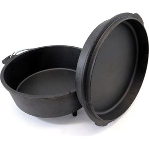 Origin Outdoors Dutch Oven QT9/7.6L - Gietijzeren Braadpan - Met pootjes