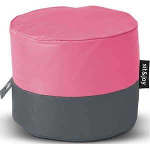 Sit&joy Kinder Poef Rondo - Roze