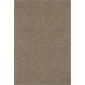 Carpet Studio Utah Loper Tapijt 80x150cm - Vloerkleed Hoogpolig - Tapijt Woonkamer en Tapijt Slaapkamer - Kleed Taupe