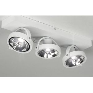 Lumidora Opbouwspot 73577 - SUNNY - 3 Lichts - G9 - Wit - Aluminium