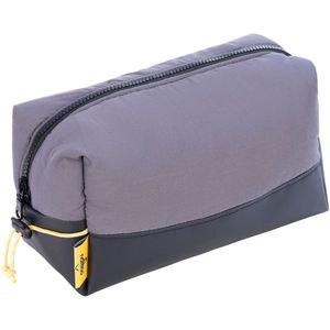 NOMAD® x Fraenck Etui | Grijs | Upcycled Toilettas of Accessoire | Etui gemaakt van Slaapzak & Bannerdoek | Uniek & Duurzaam
