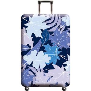 Koffer beschermhoezen - Gepack elastisch spandex kofferbeschermer wasbaar Gepack afdekking S/M/L/XL, blauw