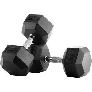 Bodytone Hex Dumbbells 20kg Zilver 20 kg