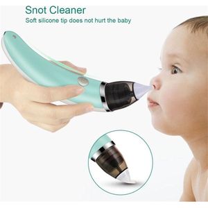 Elektrische oplaadbare neuspeer voor baby en kinderen - Neuszuiger - Hygiënische neusreiniger - Baby neuspompje - Toetenveger - Snoetenpoetser  - Geel kleur